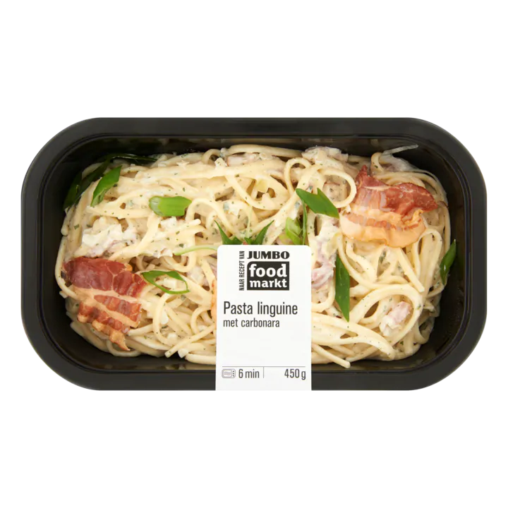 Huismerk Foodmarkt Pasta Linguine met Carbonara