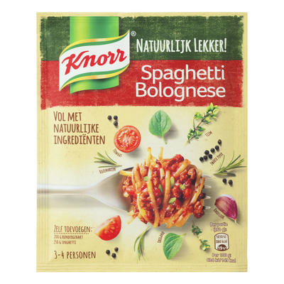 Knorr Natuurlijk spaghetti bolognese