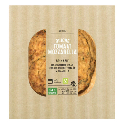 Huismerk Mini quiche tomaat mozzarella