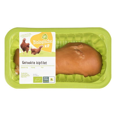 Huismerk Biologisch Gerookte kipfilet