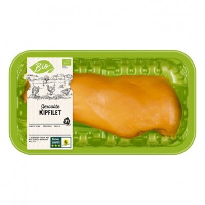 Huismerk Biologisch Gerookte kipfilet