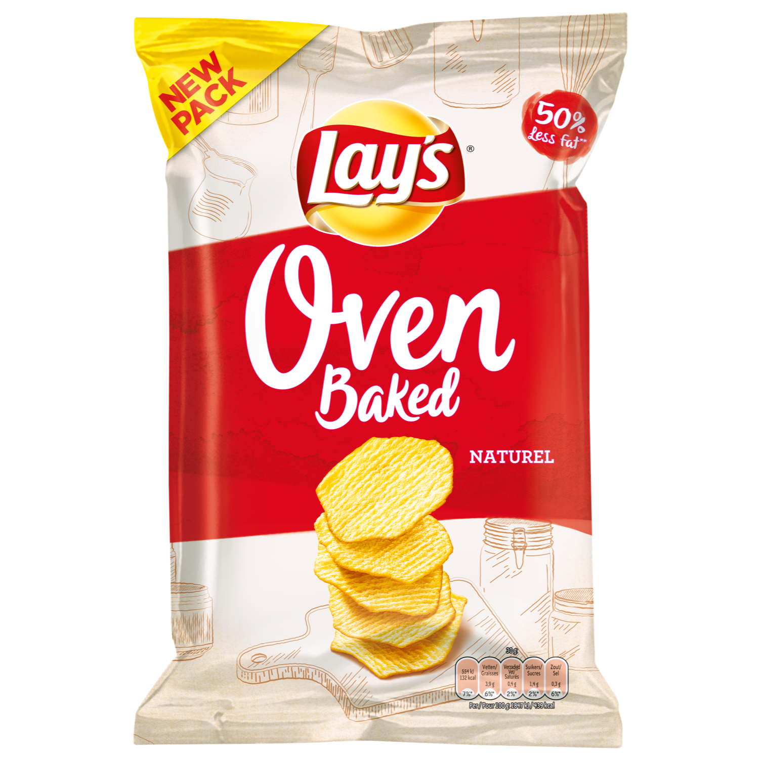 Lay's Oven naturel