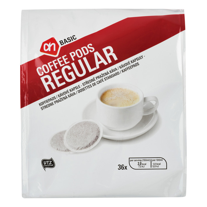Budget Huismerk Koffiepads regular