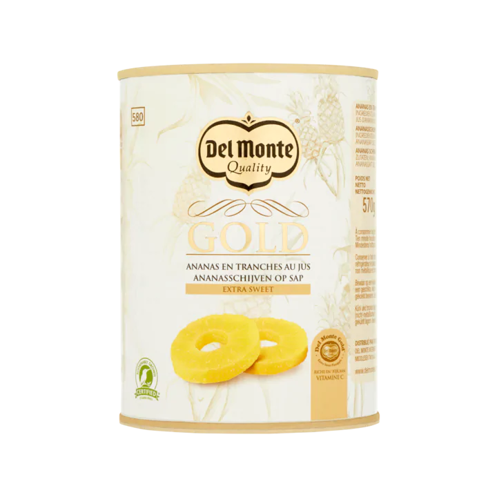 Del Monte Gold Ananasschijven op Sap