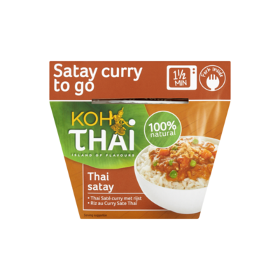 Koh Thai Saté Curry met Rijst