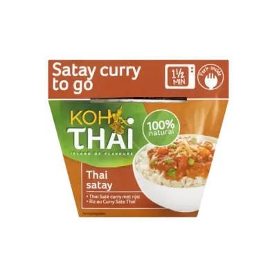Koh Thai Saté Curry met Rijst