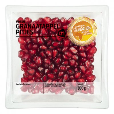 Huismerk Zongerijpte granaatappelpitjes