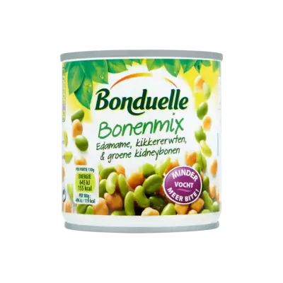 Bonduelle Bonenmix Edamame, Kikkererwten & Groene Kidneybonen