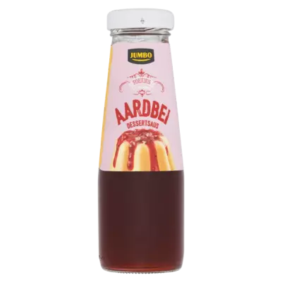 Huismerk Aardbei Dessertsaus