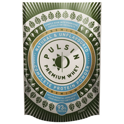 Pulsin Whey concentrate protein powder
