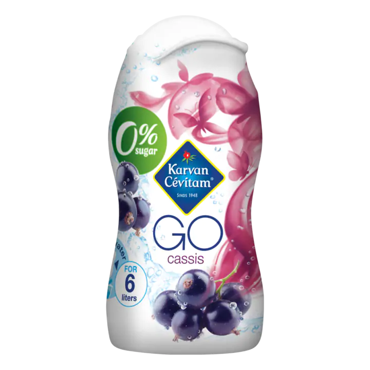 Karvan Cévitam Go Cassis 0% Sugar