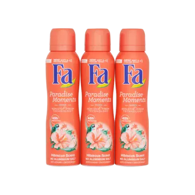 Fa Paradise Moments Hibiscus Scent Deodorant Mega Voordeel