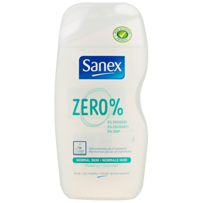 Sanex Douchegel zero 0% normale huid