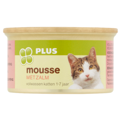 Huismerk Katten mousse zalm