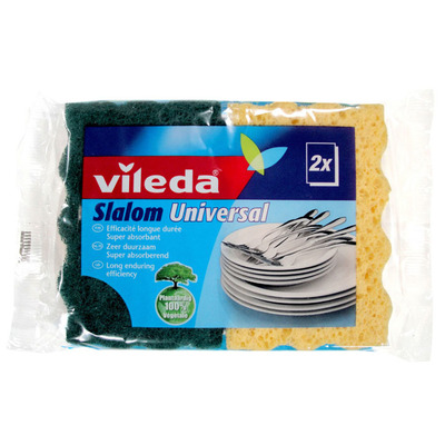 Vileda Schuursponsen slalom uni 2-Pack
