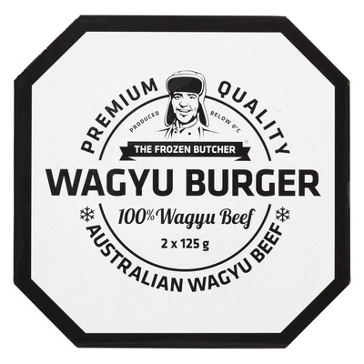 The Frozen Butcher Wagyu burger 100% wagyu beef