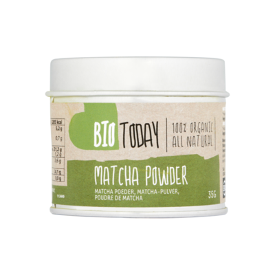 Bio Today Matcha Poeder voor Biologische Groene Thee