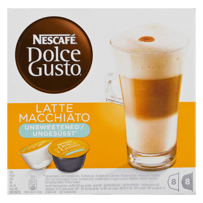 Nescafé Dolce Gusto Latte macchiato unsweetened