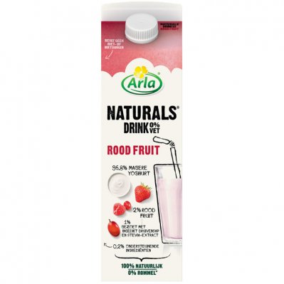 Arla Naturals drink roodfruit 0%