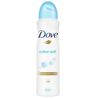 Dove Deodorant spray cotton soft