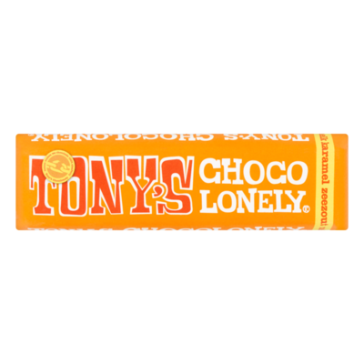 Tony's Chocolonely Melk Karamel Zeezout