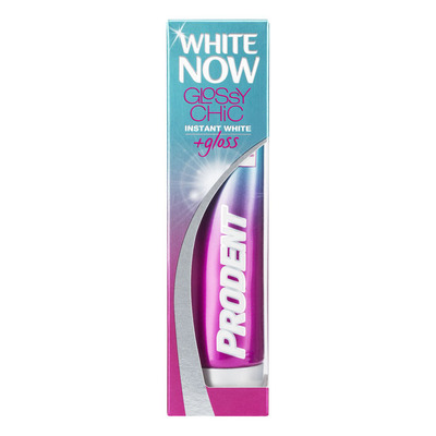 Prodent Tandpasta white now glossy chic