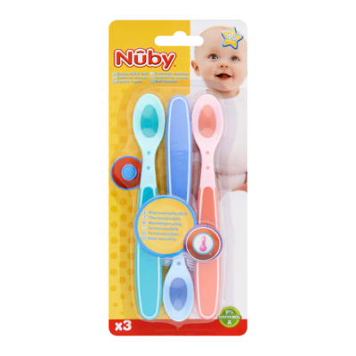 Nûby Zachte Lepels 4+ Maanden