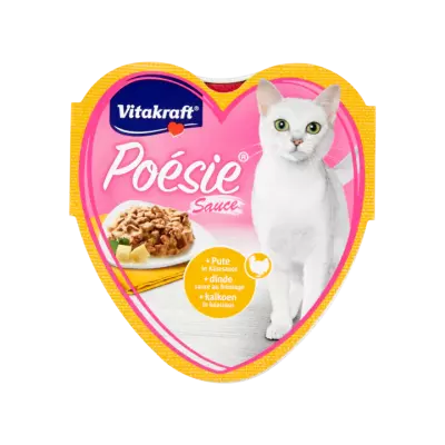 Vitakraft Poésie Sauce Kalkoen in Kaassaus