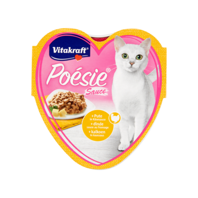 Vitakraft Poésie Sauce Kalkoen in Kaassaus