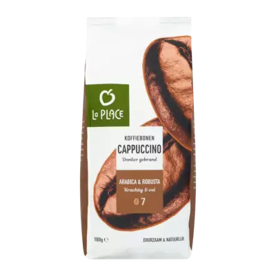 La Place Koffiebonen Cappuccino Arabica & Robusta