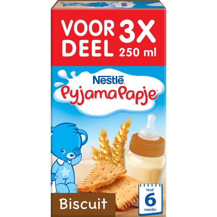 Nestlé Pyjamapapje biscuit voordeel