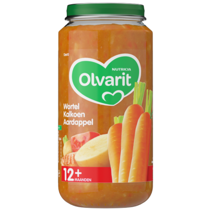 Olvarit 12+ Wortel kalkoen aardappel
