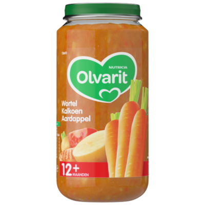 Olvarit 12+ Wortel kalkoen aardappel