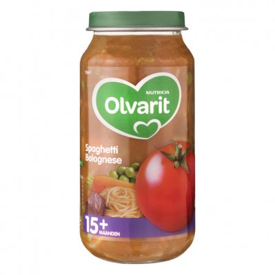 Olvarit Spaghetti bolognese 15+ mnd