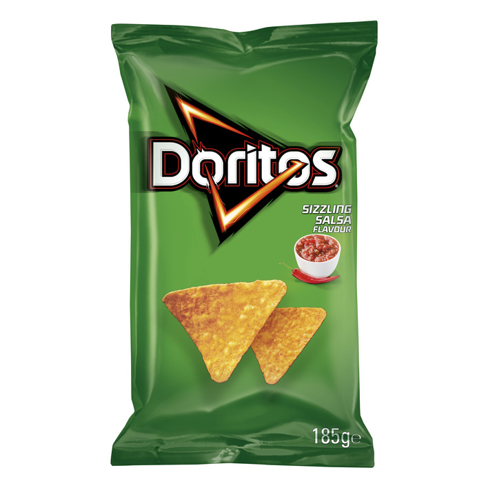 Doritos Sizzling salsa tortilla chips