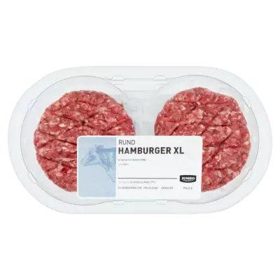 Huismerk Rund Hamburger XL 2 Stuks