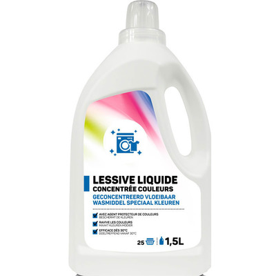 Wasmiddel kleur vloeibaar