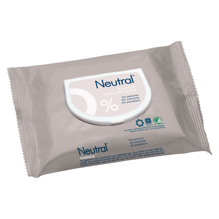 Neutral Parfumvrij make-up remover wipes