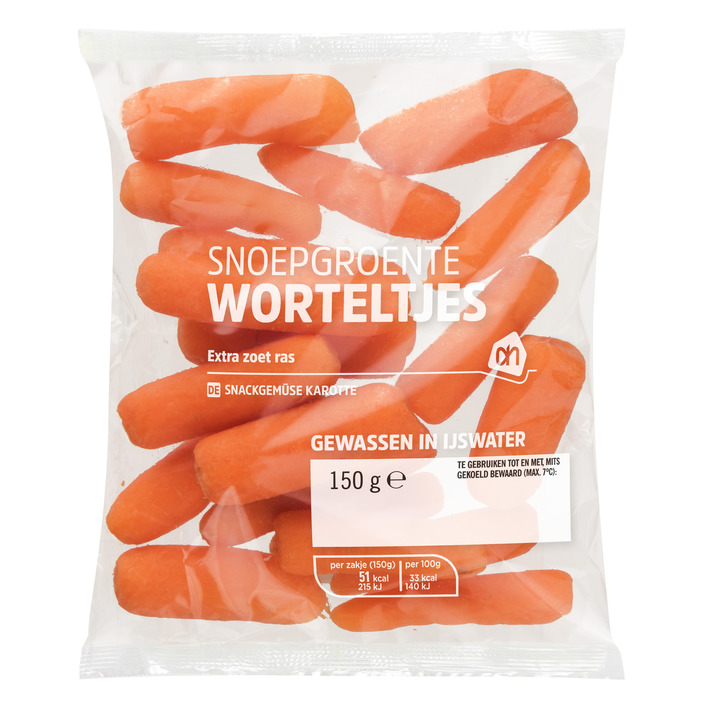 Huismerk Snoepgroente worteltjes