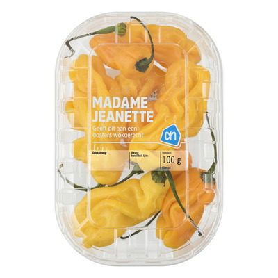 Huismerk Madame Jeanette (chili peper)