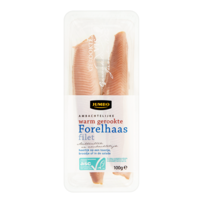 Huismerk Forelhaas Filet Ambachtelijk Warm Gerookt