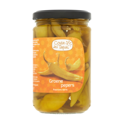 Costa del Tapas Groene Pepers
