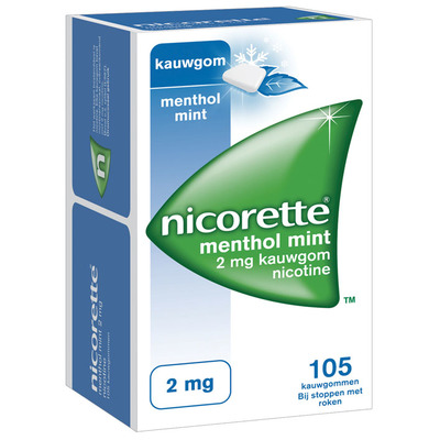 Nicorette Kauwgom mint 2 mg