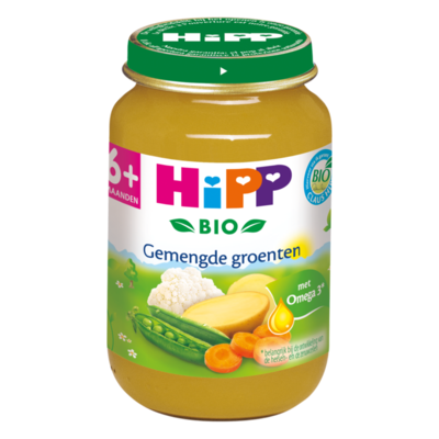 HiPP Biologisch Gemengde Groenten 6+ Maanden