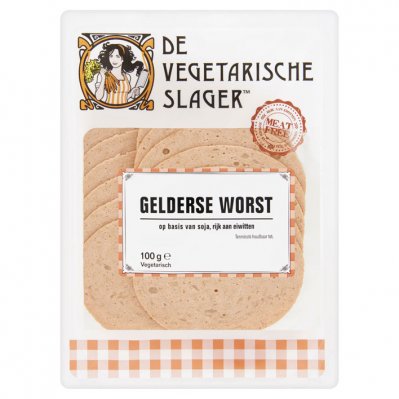 Vegetarische Slager Gelderse worst