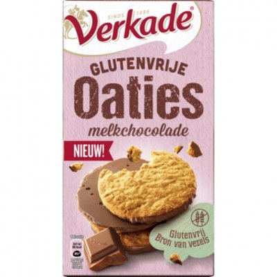 Verkade Glutenvrije oaties melkchocolade