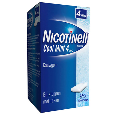 Nicotinell Mint kauwgom 4mg stoppen met roken