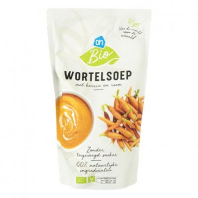 Huismerk Biologisch Wortelsoep in zak