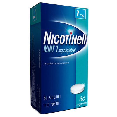 Nicotinell Mint zuigtablet 1mg stoppen met roken