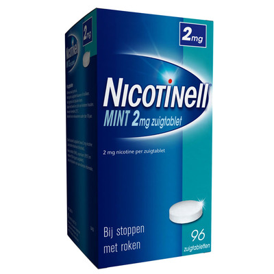 Nicotinell Mint zuigtablet 2mg stoppen met roken